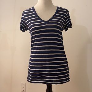 J.Crew Navy Striped T-shirt